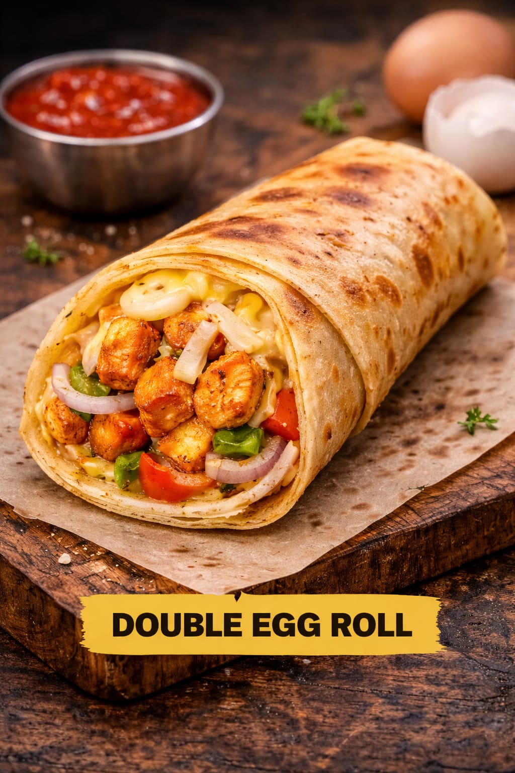 Double Egg Roll